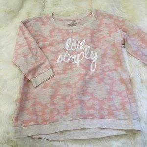 Sonoma “Live Simply” top